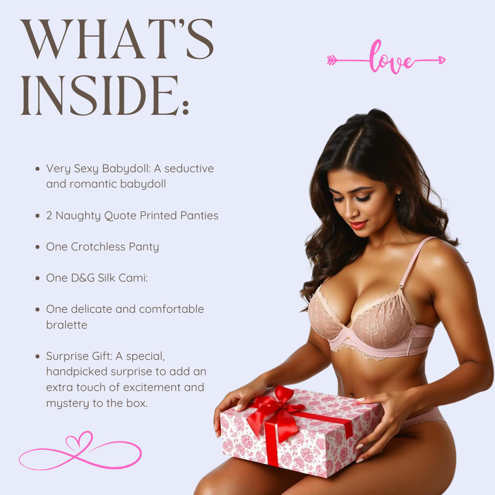 Timeless Romance Honeymoon Lingerie Gift Box