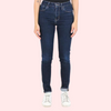 Elegant Women&#39;s Skinny Fit Slim Denim Pants