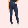Elegant Women&#39;s Skinny Fit Slim Denim Pants